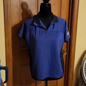 Harley Davidson Purple Black Short Sleeve Polo